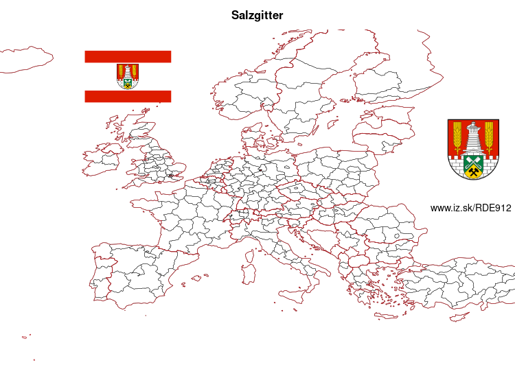 mapka Salzgitter DE912