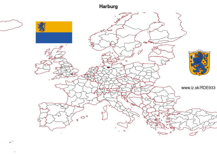 mapka Harburg DE933