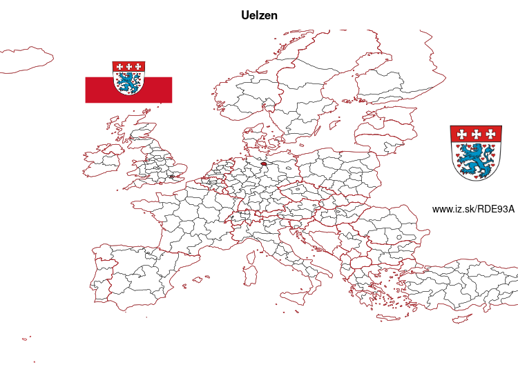 mapka Uelzen DE93A