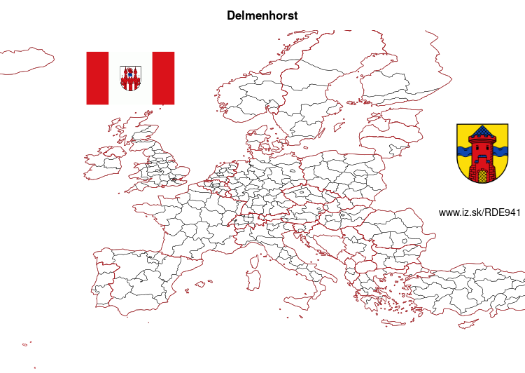 mapka Delmenhorst DE941