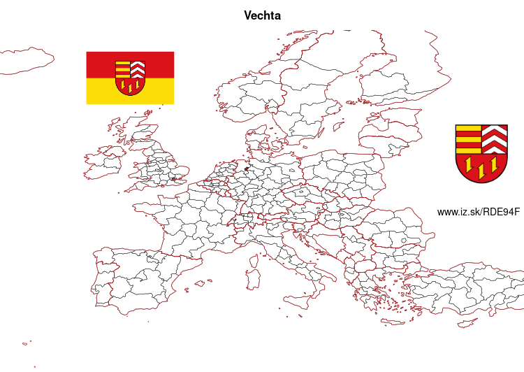 mapka Vechta DE94F