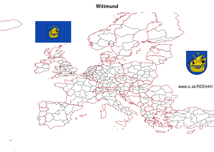 mapka Wittmund DE94H