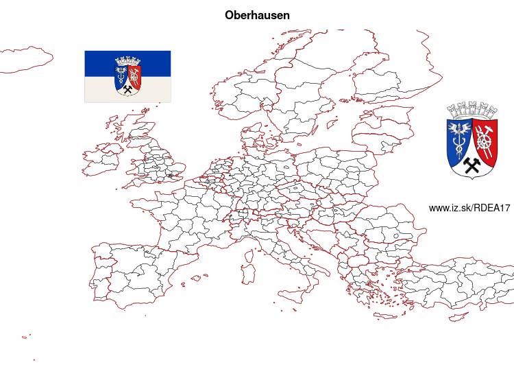 mapka Oberhausen DEA17