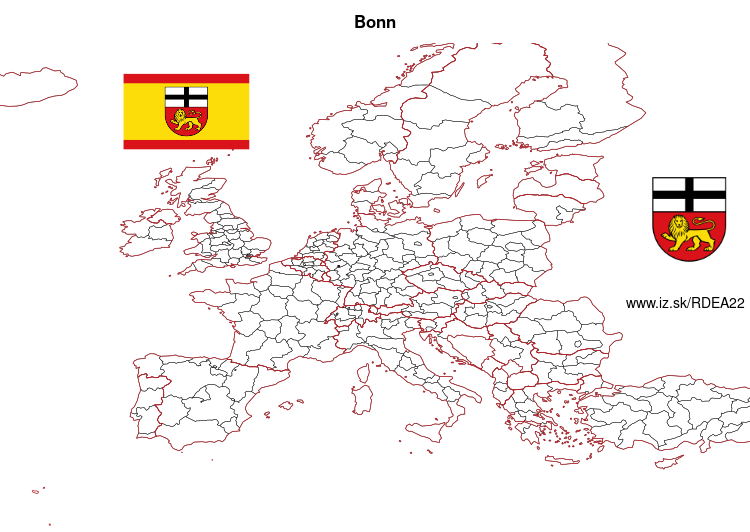 mapka Bonn DEA22