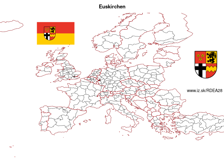 mapka Euskirchen DEA28