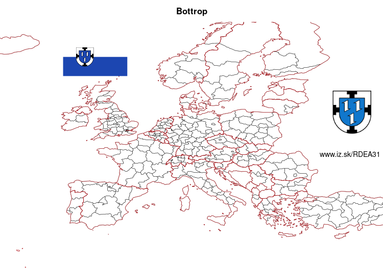 mapka Bottrop DEA31