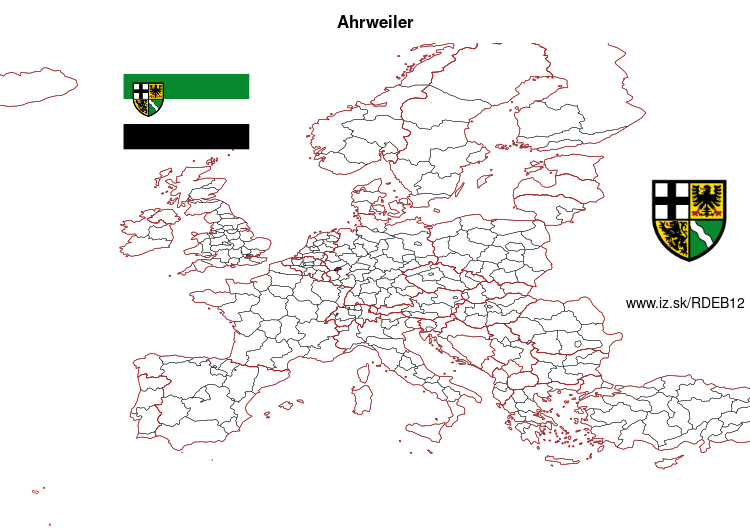 mapka Ahrweiler DEB12