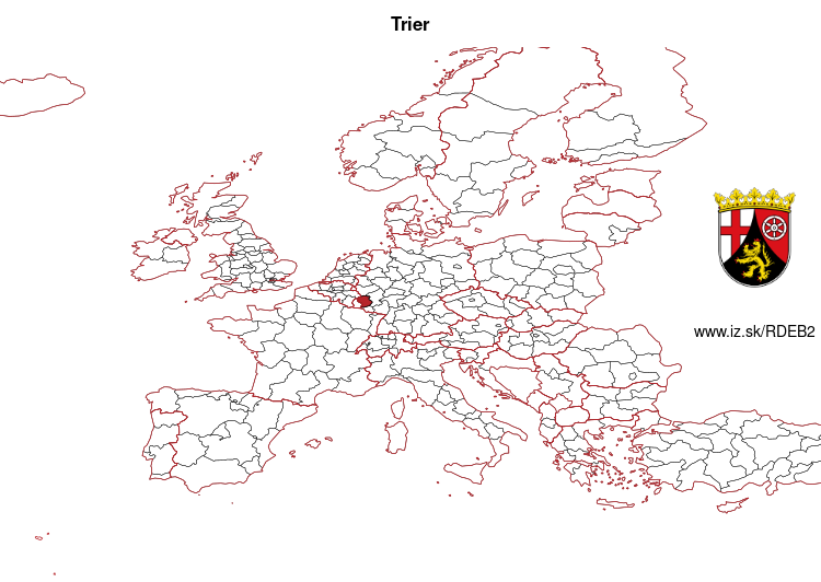 mapka Trier DEB2