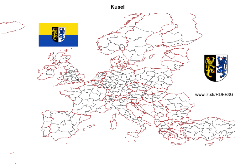 mapka Kusel DEB3G