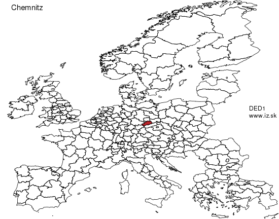 DED1 mapa