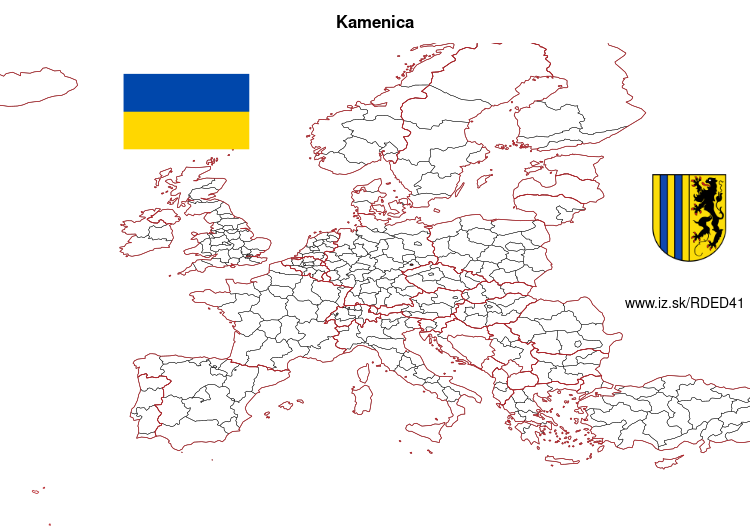 mapka Kamenica DED41