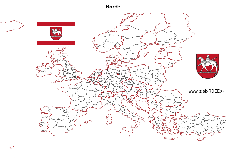 mapka Borde DEE07