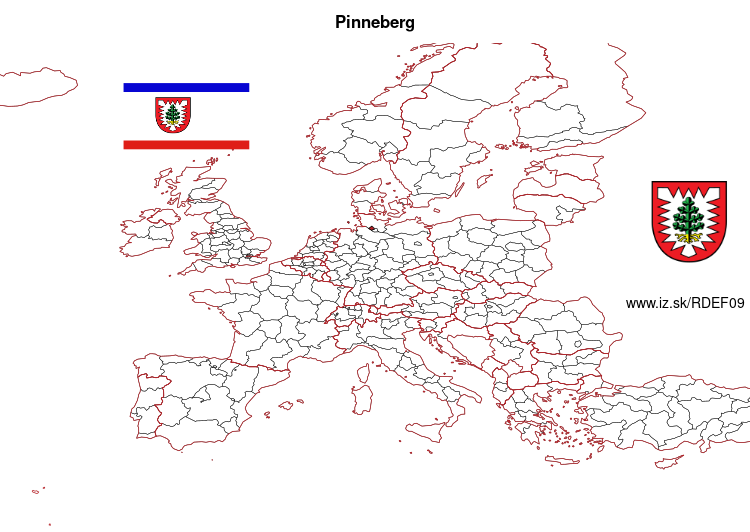 mapka Pinneberg DEF09