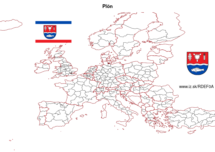 mapka Plön DEF0A