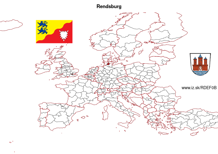 mapka Rendsburg DEF0B