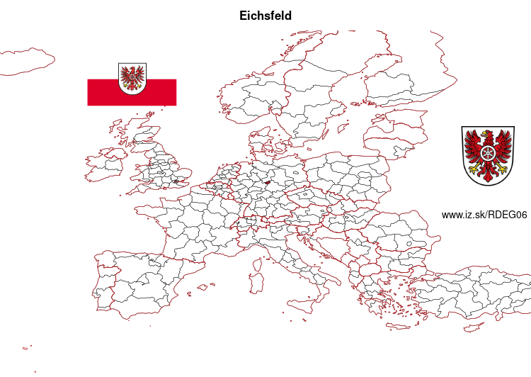 mapka Eichsfeld DEG06