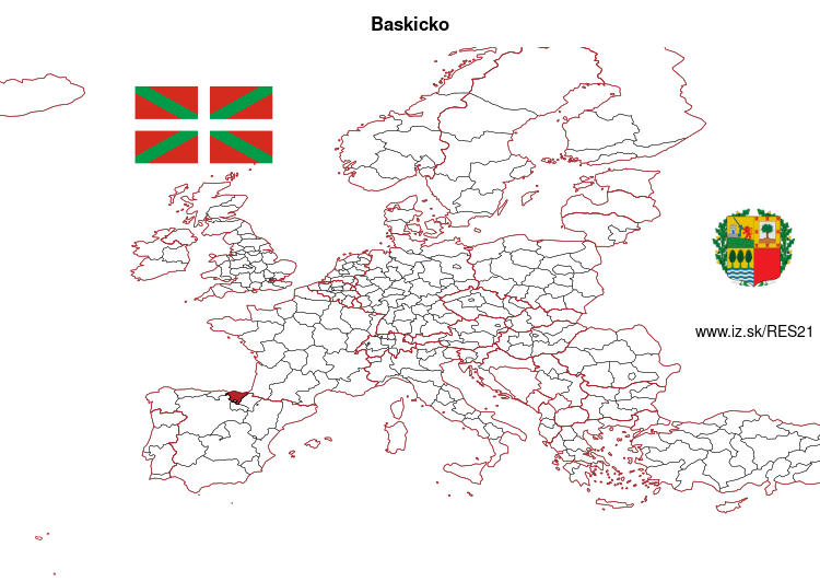 mapka Baskicko ES21