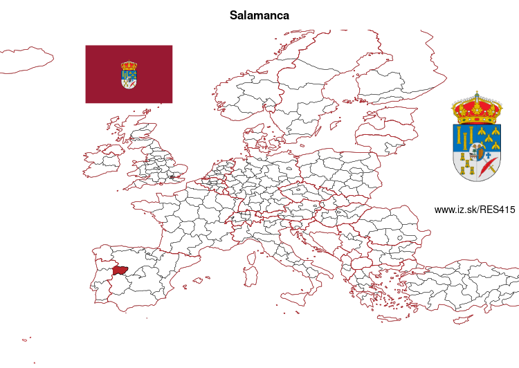 mapka Salamanca ES415