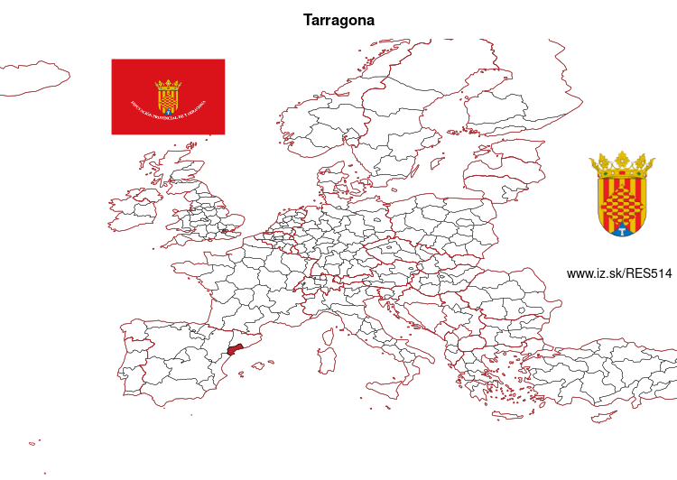 mapka Tarragona ES514