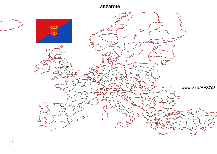 mapka Lanzarote ES708