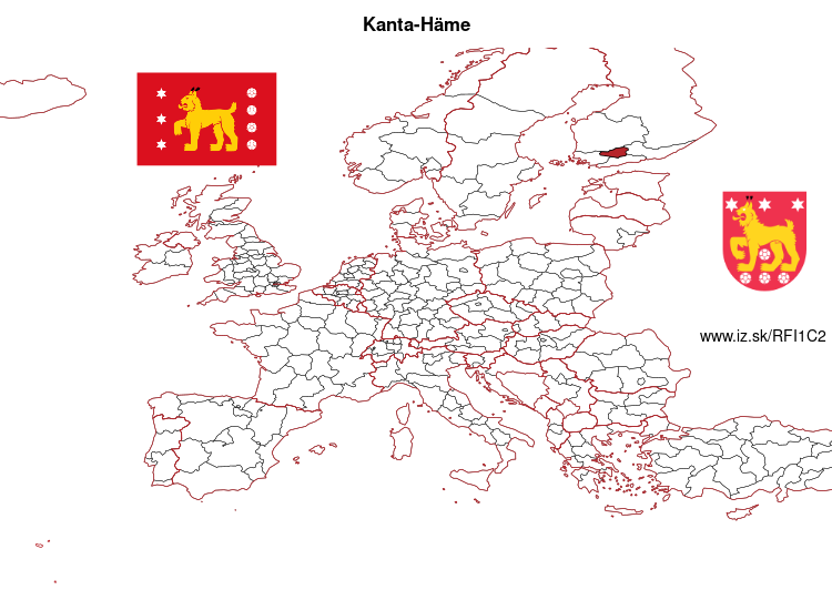 mapka Kanta-Häme FI1C2