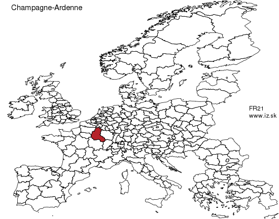FR21 mapa