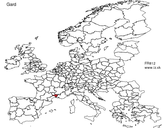 FR812 mapa