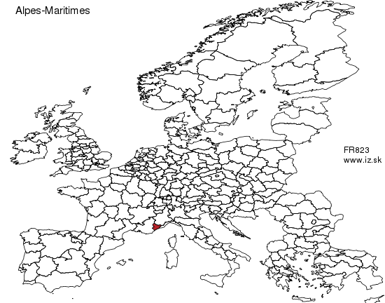 FR823 mapa