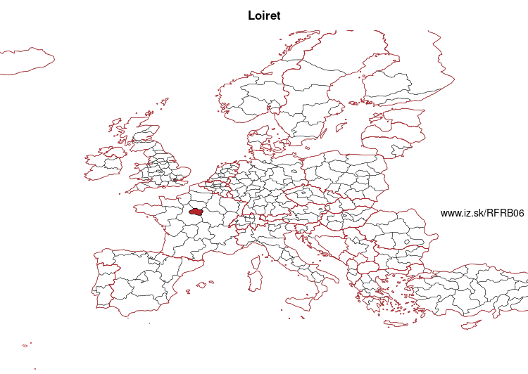 mapka Loiret FRB06