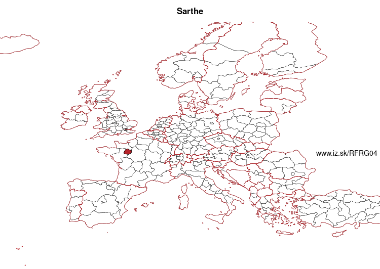 mapka Sarthe FRG04