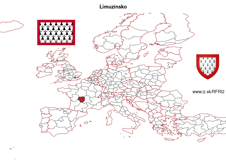 mapka Limuzínsko FRI2