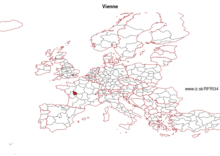 mapka Vienne FRI34