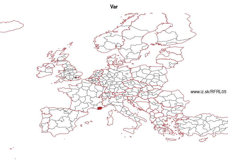 mapka Var FRL05