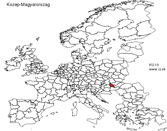 HU10 mapa
