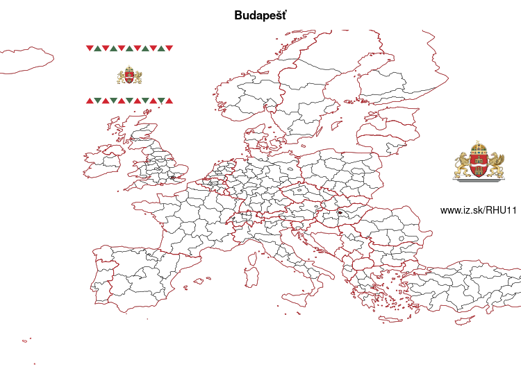 mapka Budapešť HU11