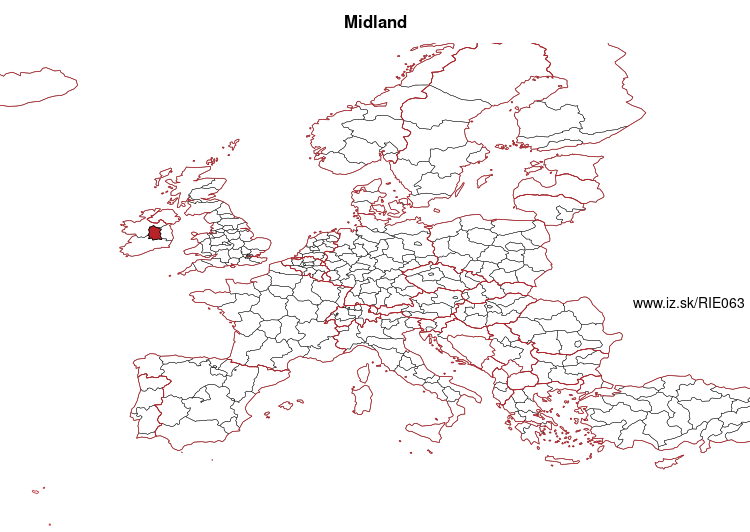 mapka Midland IE063