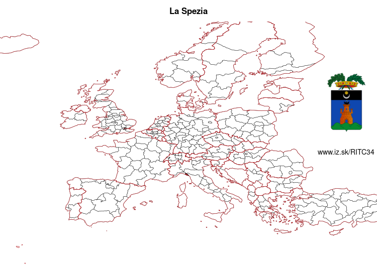 mapka La Spezia ITC34