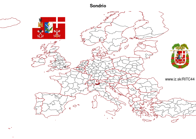 mapka Sondrio ITC44