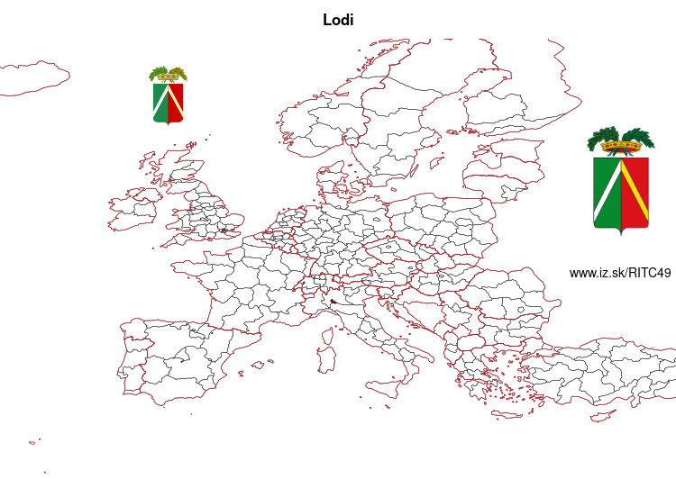 mapka Lodi ITC49