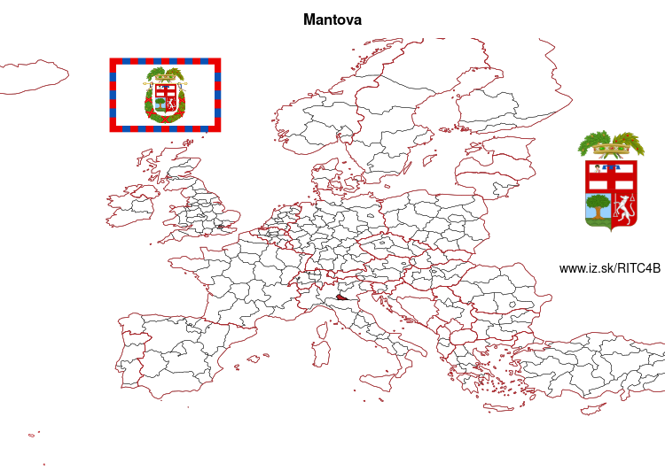mapka Mantova ITC4B