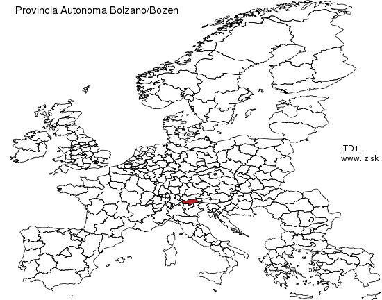 ITD1 mapa