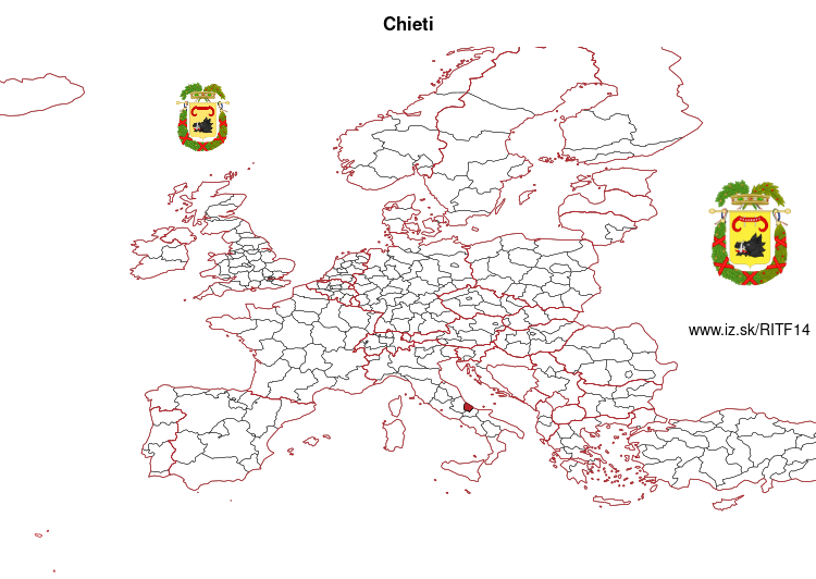 mapka Chieti ITF14