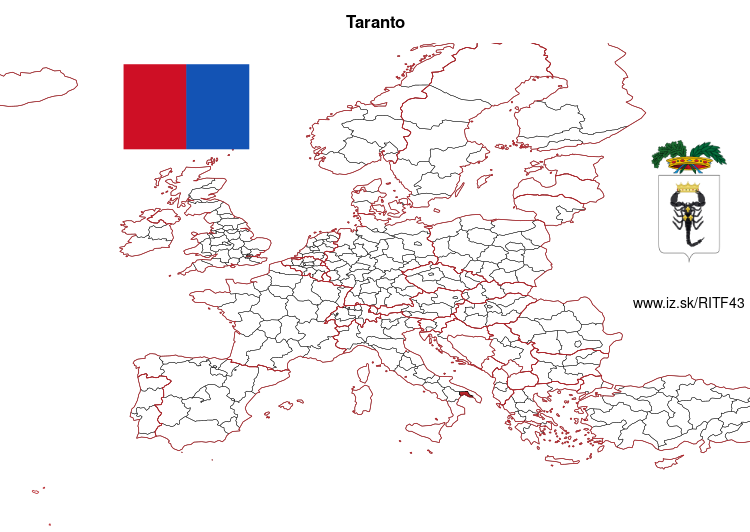 mapka Taranto ITF43