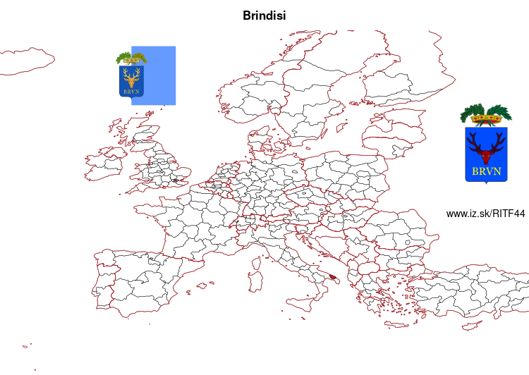 mapka Brindisi ITF44