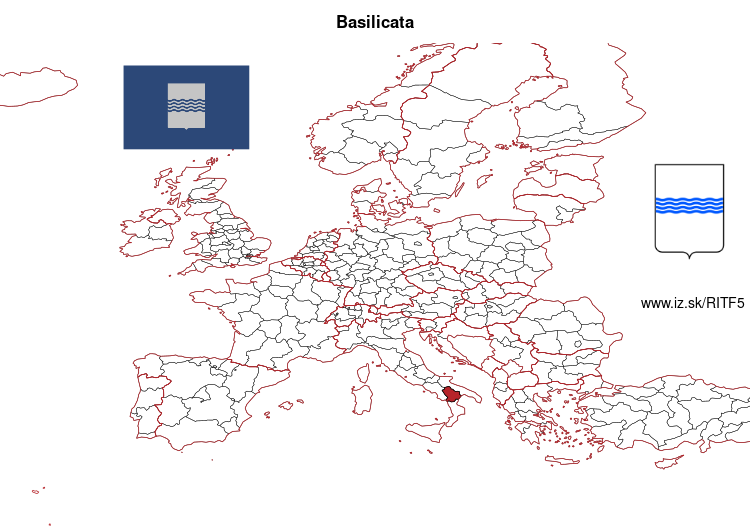 mapka Basilicata ITF5