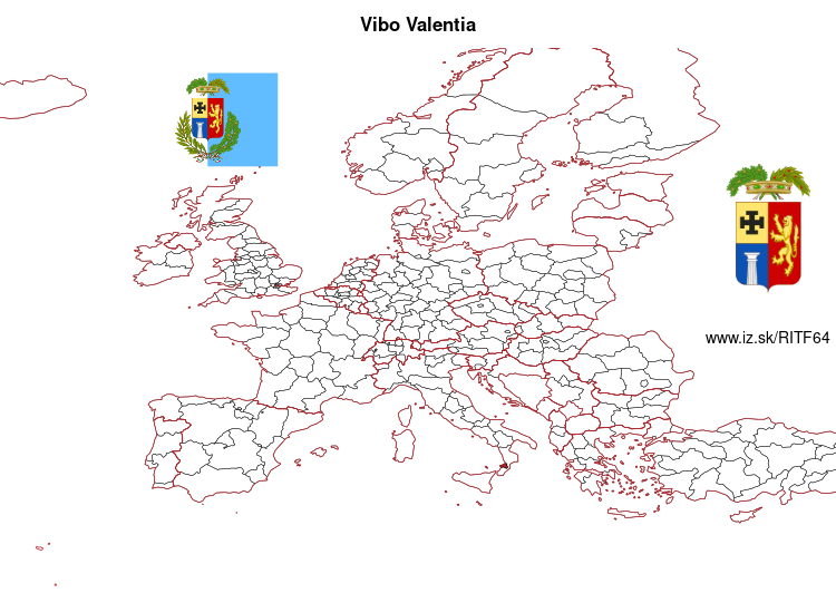 mapka Vibo Valentia ITF64
