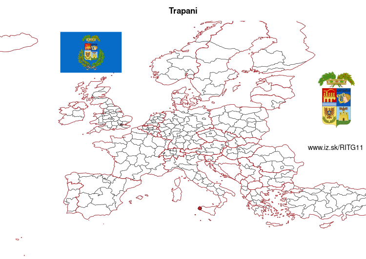 mapka Trapani ITG11