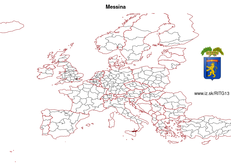 mapka Messina ITG13