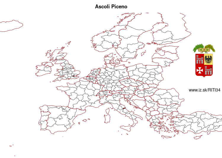 mapka Ascoli Piceno ITI34