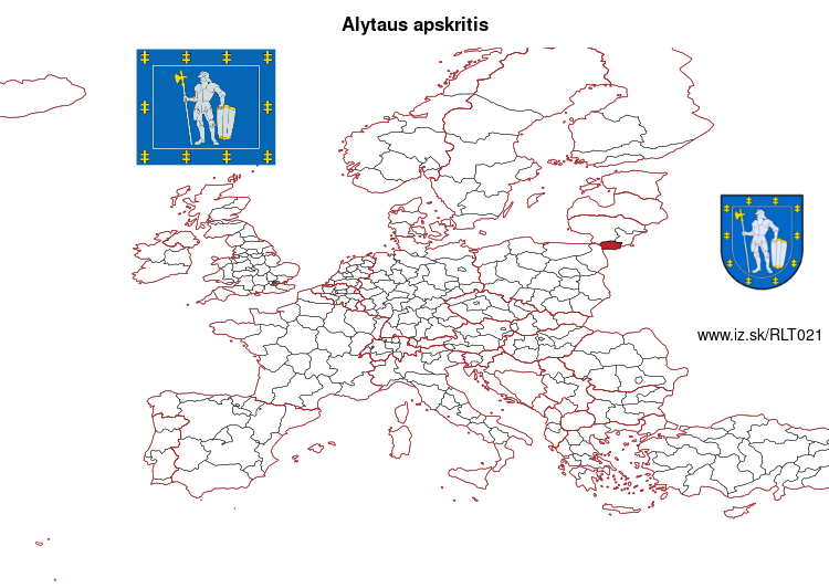 mapka Alytaus apskritis LT021